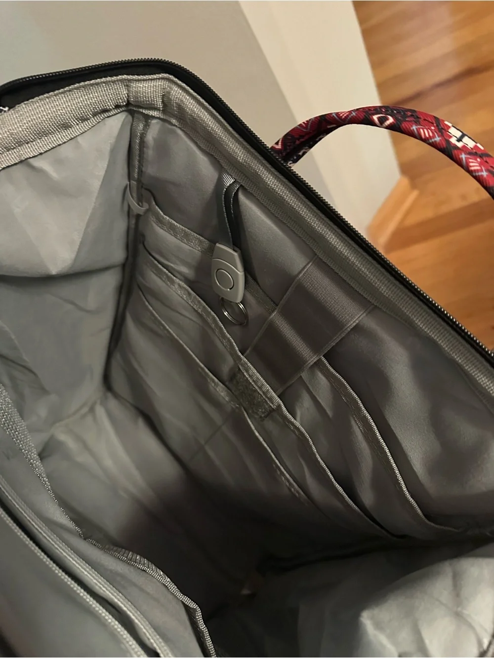 Top zip style travel backpack